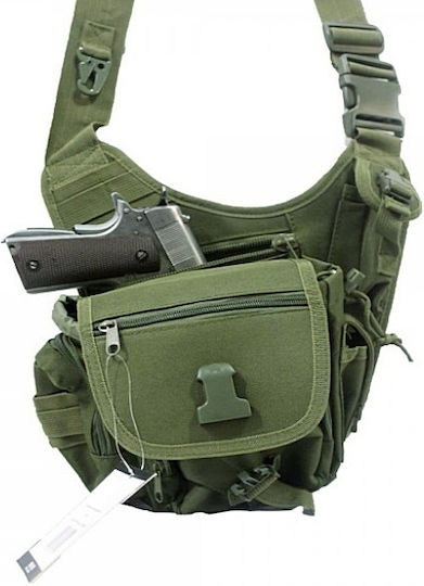 MFH Shoulder Bag Στρατιωτικό Τσαντάκι Ώμου Χακί