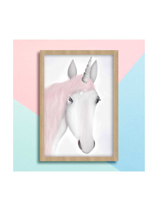 Παιδικό Κάδρο Unicorn 21x30εκ.