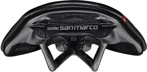 Selle San Marco SHORTFIT 2.0 OPEN-FIT CARBON FX NARROW Black Bicycle Saddle Racing