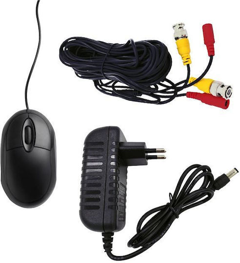 Surveillance System 10 Cameras Wireless Cameras Analog 1080p with Recorder DVR & Monitor
