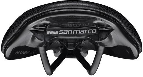 Selle San Marco SHORTFIT 2.0 COMFORT OPEN-FIT DYNAMIC NARROW Σέλα Ποδηλάτου Carbon Μαύρη