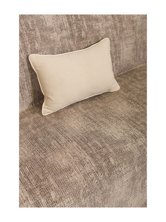 Naf Naf Vintage 2000 Ριχτάρι Διθέσιου Καναπέ Chenille 180x250εκ. Μπεζ