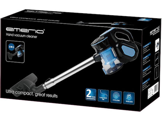 Emerio UVE-123109.2 Ηλεκτρική Σκούπα 2 σε 1 Stick & Χειρός 600W Λευκή