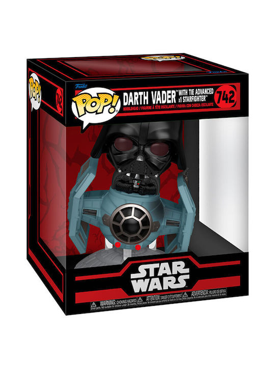 Funko Pop! Bobble-Head Movies: Star Wars - Darth Vader with Tie Advanced X1 Starfighter 742