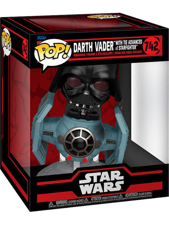 Funko Pop! Movies: Darth Vader with Tie Advanced X1 Starfighter Bobble-Head Funko Pop! Movies: Darth Vader with Tie Advanced X1 Starfighter Bobble-Head