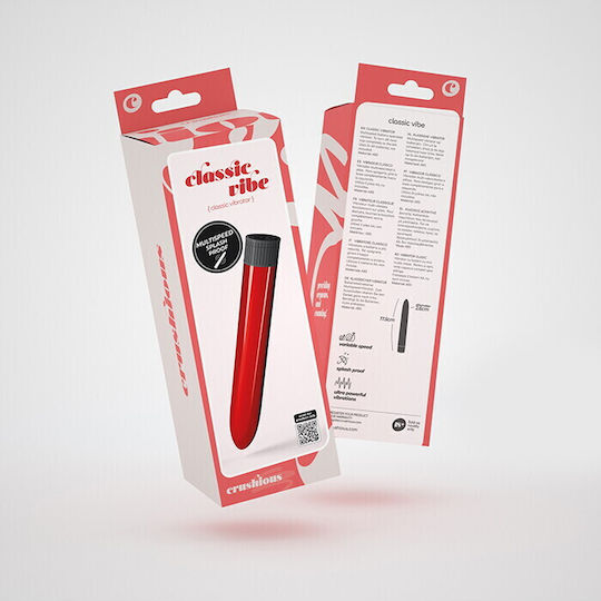 Sweetvibes Bullet Crushious Classic Vibrator Bullet Roșu