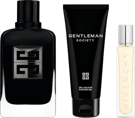 Givenchy Gentleman Society Ανδρικό Σετ με Eau de Parfum και Shower Gel 3τμχ