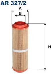 Filtron Air Filter Inner Diameter 64mm Outer Diameter 106.5mm Height 332mm Mercedes A W168 Vaneo 414 1.7d 07.98-07.05