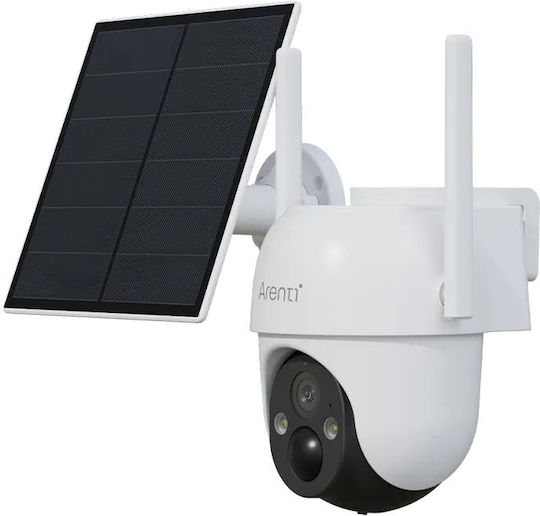 Arenti GO2T KIT1 IP Κάμερα Παρακολούθησης Wi-Fi Full HD+ 3MP Αδιάβροχη Μπαταρίας με Αμφίδρομη Επικοινωνία