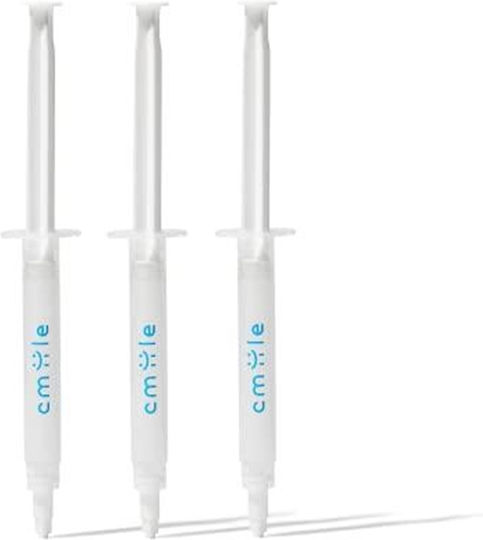 Cmiile Teeth Whitening Gel Συσκευή Λεύκανσης Δοντιών 3τμχ