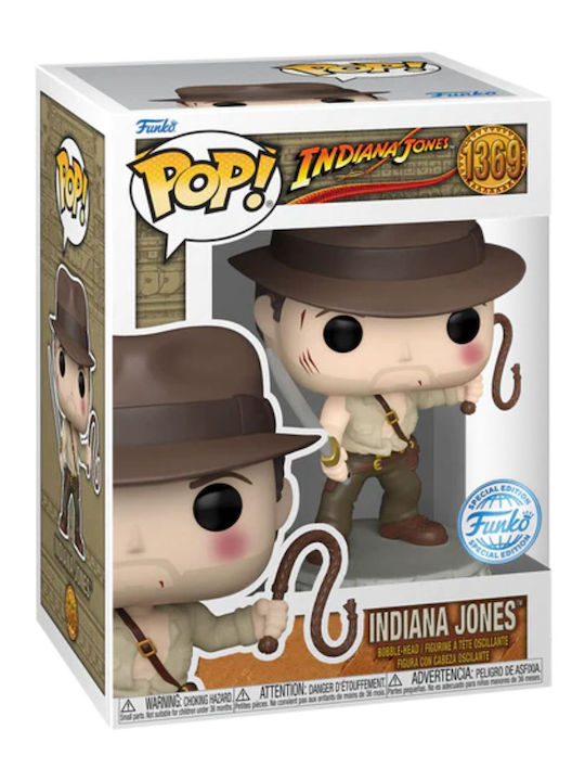 Funko Поп! Филми: Индиана Джоунс - Indiana Jones 1369 Люлееща се глава Специално издание