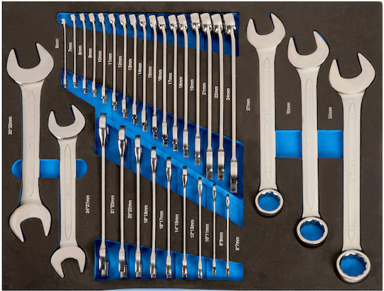 Irimo Tool Trolley with 7 Drawers and 208 Tools