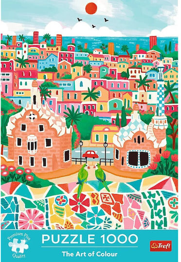 Puzzle Barcelona 2D 1000 Piese