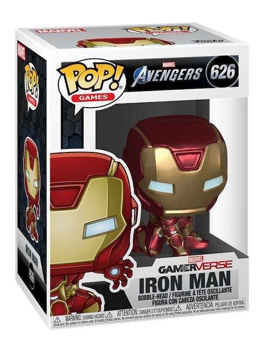 Funko Pop! Games: Iron Man (Marvel Gamer Verse) Bobble-Head