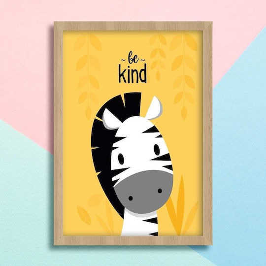 Παιδικό Κάδρο Be Kind 21x30εκ.