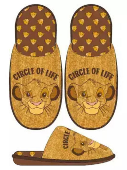 Cerda Kids Slippers Yellow