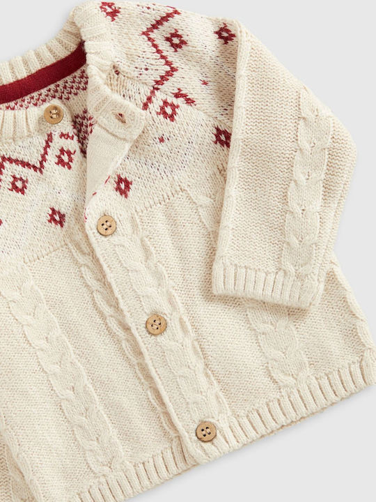 Cardigan pentru copii Tricotat Bej
