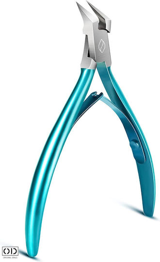 Cleste Profesional pentru Unghii de la Picioare, Cap de Tăiere Drept la 120 de Grade, Material Premium, Design Manevrabil, Ușor de Folosit, Dimensiune 10 X 6.5 Cm, Turcoaz, Oferte Originale