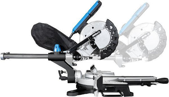 Güde Φαλτσοπρίονο Ρεύματος 1500W με Οδηγό Laser & Διάμετρο 210mm