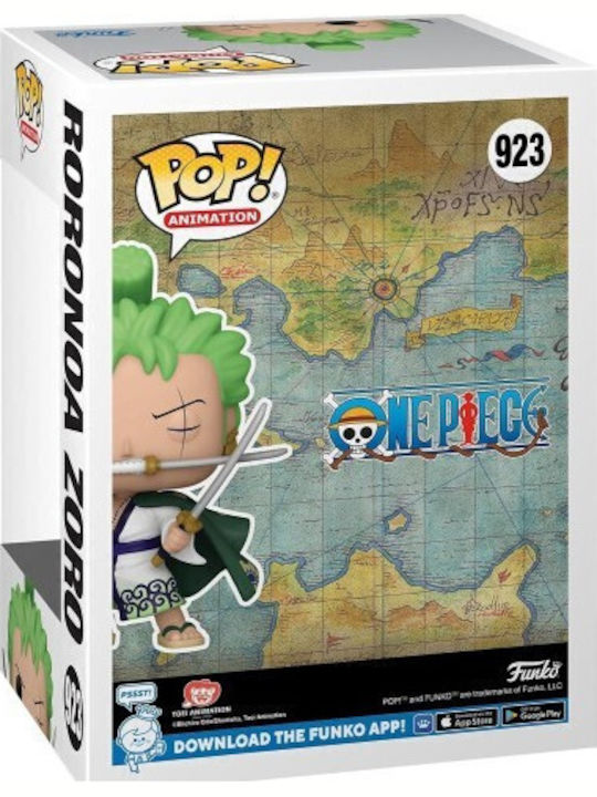 Funko Pop! Animation: One Piece - Roronoa. Zoro 923 Glows in the Dark Special Edition