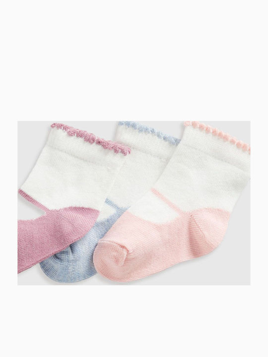 Mothercare Șosete pentru Copii Roz 3 Perechi