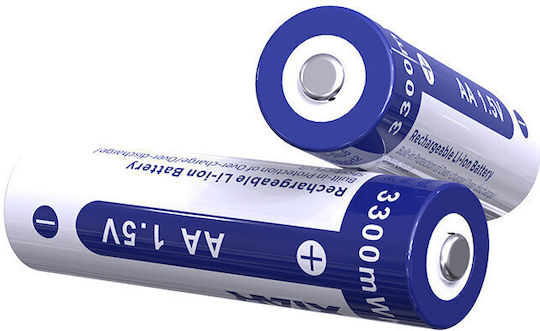 XTAR Wiederaufladbare Batterien AA Li-Ion 2000mAh 1.5V 4Stück