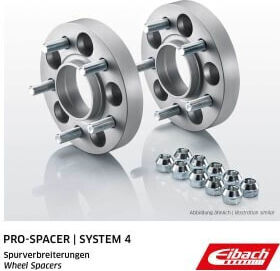 Eibach Adaptoare și distanțiere roți auto 25mm (5x108) pentru BMW Serie 4 2buc
