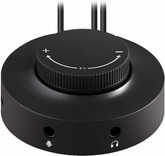 Defender 65047 Ηχεία Υπολογιστή 2.0 με RGB Φωτισμό και Bluetooth Ισχύος 6W σε Μαύρο Χρώμα