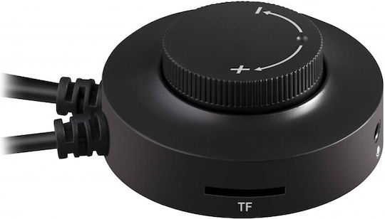 Defender 65047 Ηχεία Υπολογιστή 2.0 με RGB Φωτισμό και Bluetooth Ισχύος 6W σε Μαύρο Χρώμα