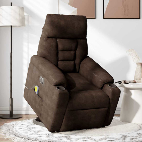 Relax με Υποπόδιο 72x90x99cm Καφέ Relax με Υποπόδιο 72x90x99cm Καφέ