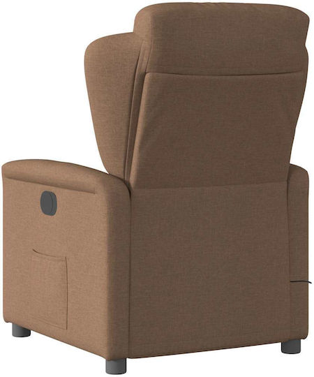 Relax Armchair Massage with Footstool Coffee 78x95x100cm