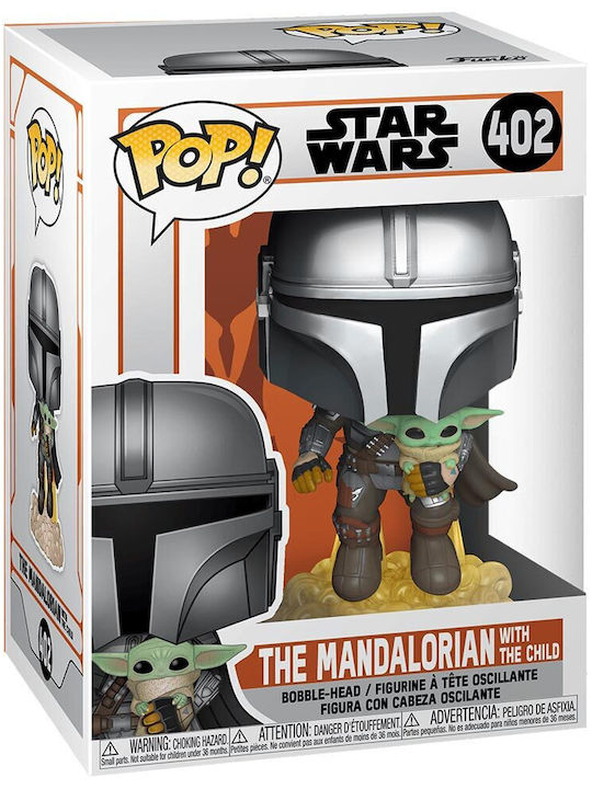 Funko Pop! The Mandalorian with the Child Bobble-Head