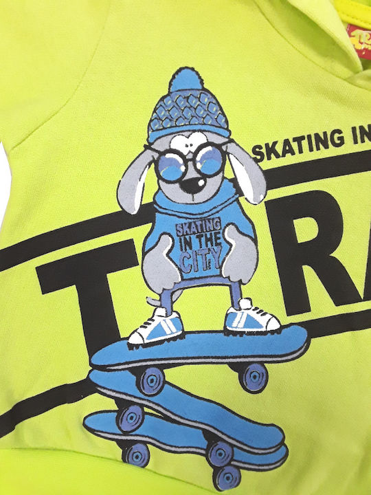 Trax Set Trening Culoare Full Face Lime