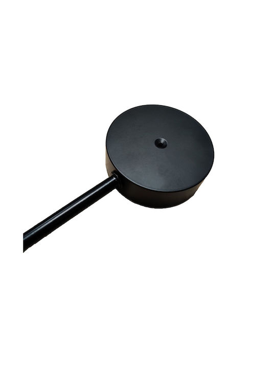 Moderne Deckenleuchte LED 8 Arme App523-8c Schwarz