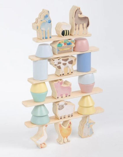 Eli Neli Stacking Toy made of Wood