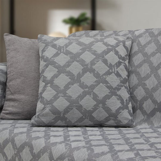 Lino Home Milto Sofa Throw Chenille 180x250cm Gray