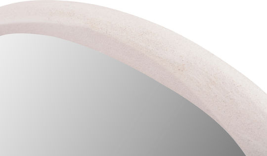 HomeMarkt Santorini Wall Mirror with White Wooden Frame 60x90cm 1pcs