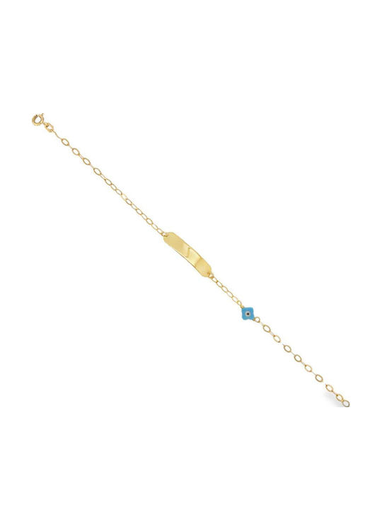 Xryseio Kids Bracelet ID from Gold 9K