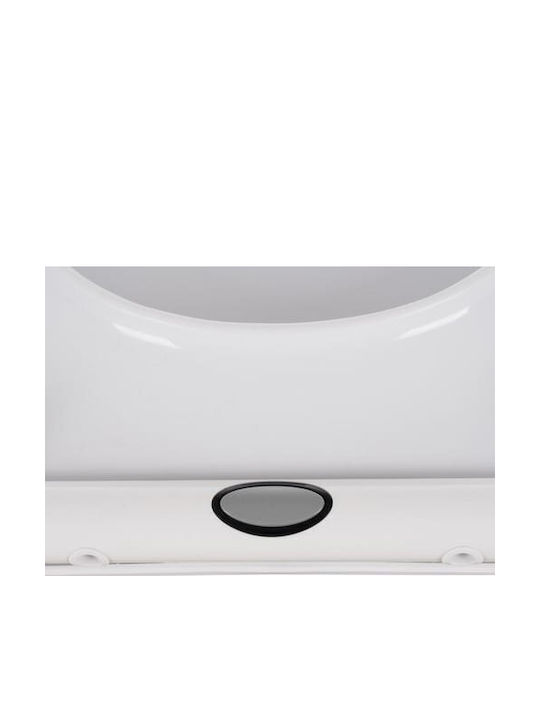 Ruhhy Plastic Toilet Seat White