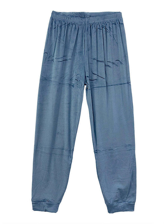 Ustyle Men's Winter Pajamas Set Blue