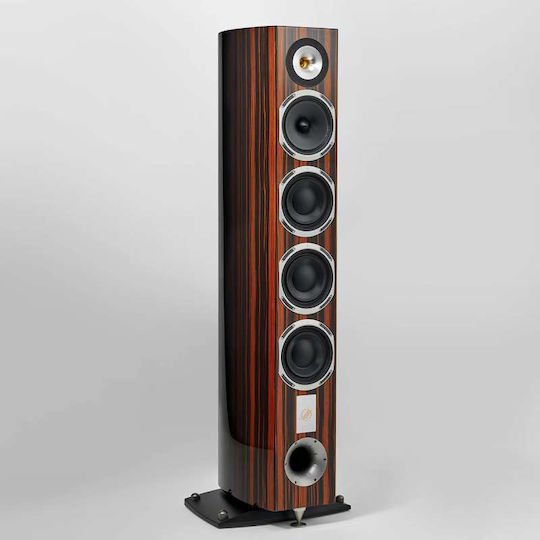 Magellan Quatuor 40th Paar Hi-Fi Lautsprecher Boden 260W 3 Anzahl von Fahrern B42.3xT37.1xH133.8cm. Zebrano