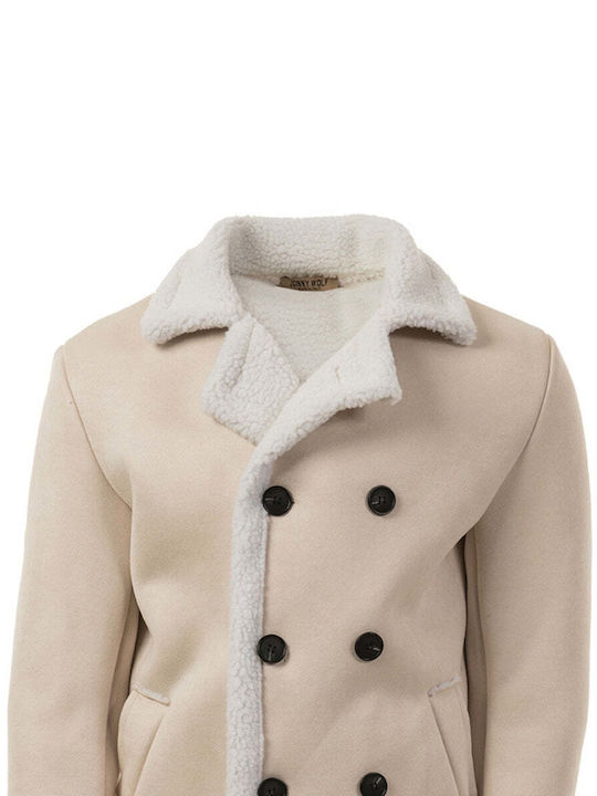 Jonny Wolf Men's Coat WHITE