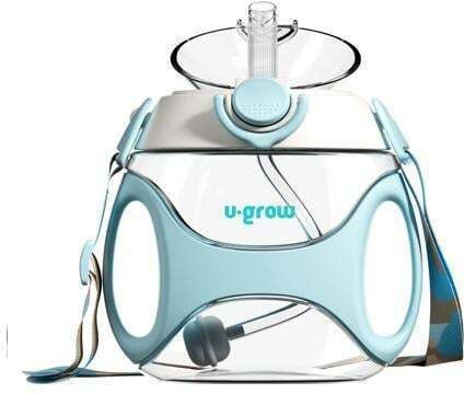 U-Grow Baby Cup made of Plastic Blue 330ml for 12m+m+