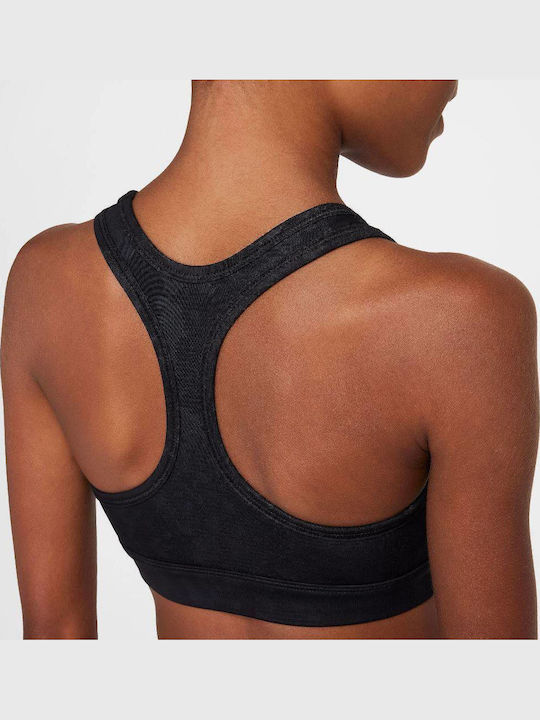 Nike Swoosh Kids' Bralette Dri-Fit Black / White
