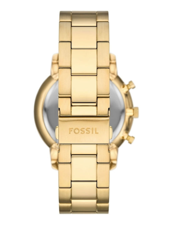 Fossil Ρολόι Μπαταρίας με Μεταλλικό Μπρασελέ