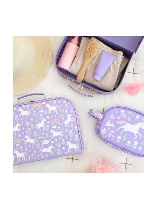 Комплект от 2 куфара A Little Lovely Company Unicorn Dreams