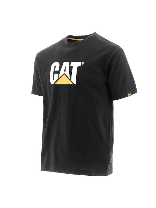 CAT T-Shirt Εργασίας Μαύρο CAT T-Shirt Εργασίας Μαύρο