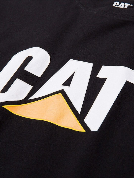 CAT T-Shirt Εργασίας Μαύρο