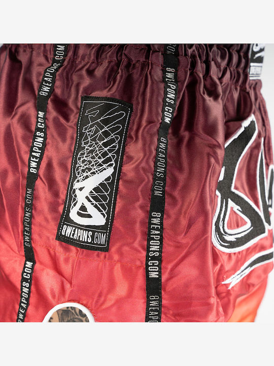 Pantaloni Scurți Muay Thai 8 Arme Vivo Sunsphere Mov