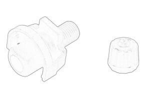 Capac Cooling System Flange Oe Ford